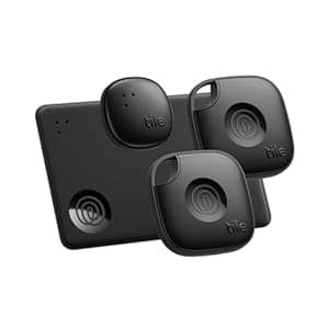 Tile by Life360 Essentials (2024) – Bluetooth Trackers & Item Locators for Keys, Wallets, Remotes & More; Easily Find All Your Things. Both iOS and Android Compatible. 4-Pack (Mates/Slim/Sticker)