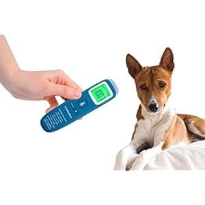 PetMedics Non-Contact Digital Pet Thermometer for Dogs – Infrared Fast and Accurate Canine Temperature Detection – Easy to Read LCD Display