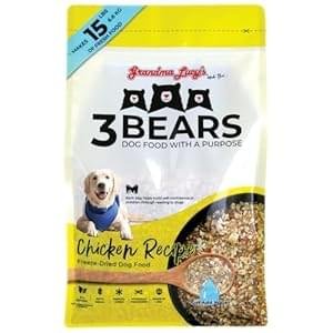 Grandma Lucy’s 3 Bears Chicken Dog Food – 3lb